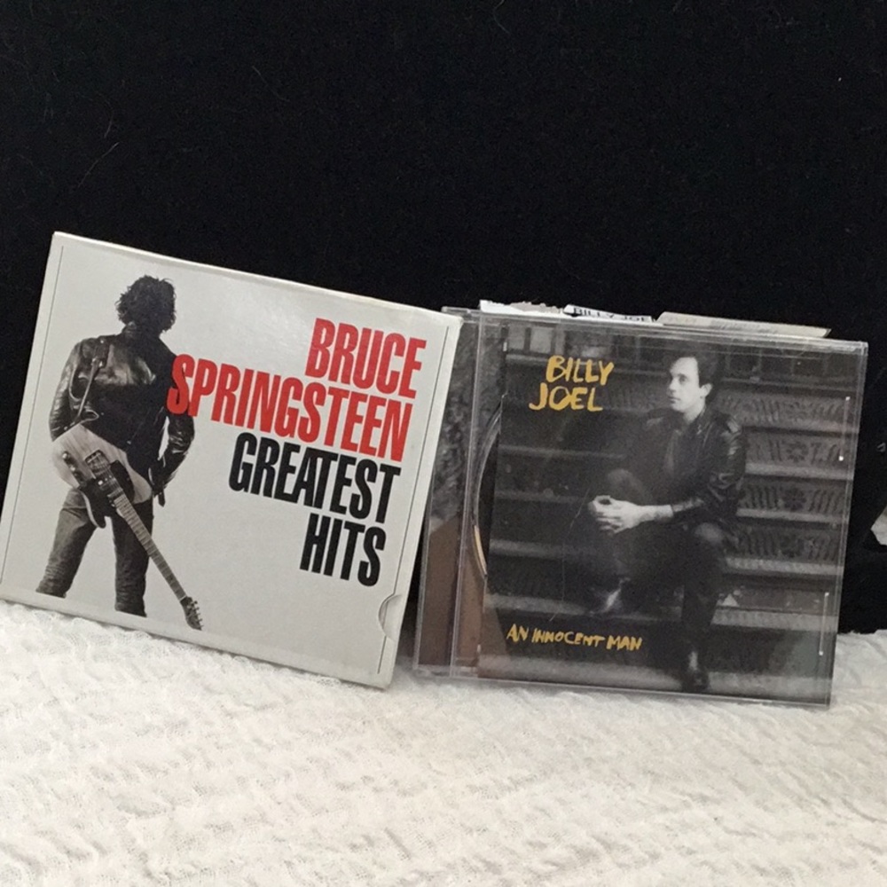 Two CD’s Billy Joel and Bruce Springsteen
